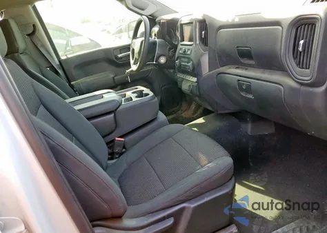 2022 Chevrolet Silverado Ltd C1500 Custom from USA, damaged, VIN 3GCPWBEK3NG166907